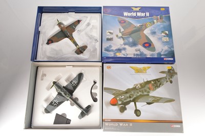Lot 429 - Corgi Aviation Archive 1:32 Scale WWII Fighters  (2)