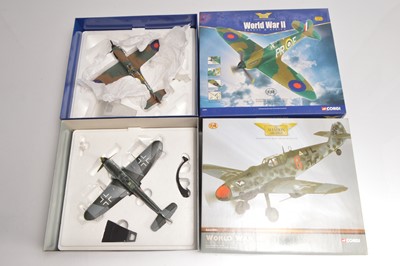 Lot 431 - Corgi Aviation Archive 1:32 Scale WWII Fighters  (2)