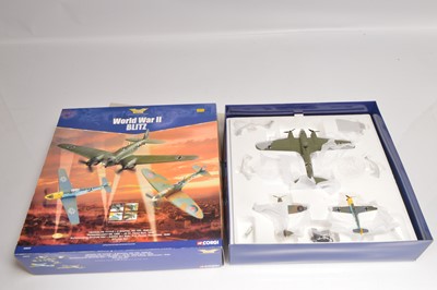 Lot 433 - Corgi Aviation Archive 1:72 Scale WWII Blitz Three Model Set