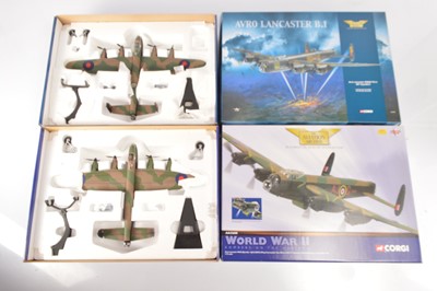 Lot 437 - Corgi Aviation Archive 1:72 Scale WWII Avro Lancasters (2)