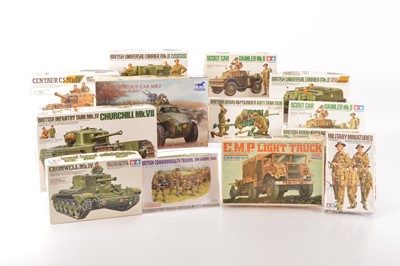 Lot 472 - 1:35 Scale WWII Military Kits of Far Eastern Manufacture (14)