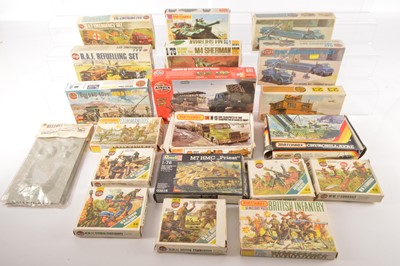 Lot 475 - WWII 1:76 Scale Military Kits and Figure Packs,  (21)
