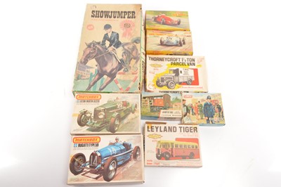 Lot 477 - Vintage Car and Other Various Kits and Figures (9)
