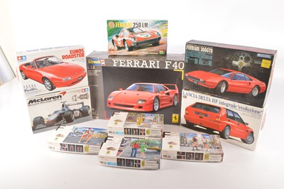 Lot 480 - 1960s and Later Competition/Sports Car and Figure Kits (11)