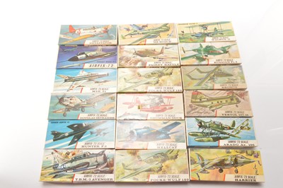Lot 487 - Airfix 1:72 Scale WWII and Later Military Aircraft Kits (18)