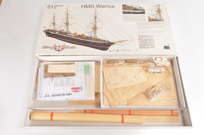 Lot 504 - Billing Boats HMS Warrior Wooden Kit