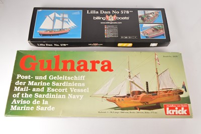 Lot 523 - Krick and Billing Boats Marine Kits(2)