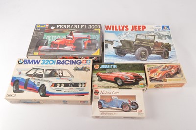 Lot 531 - Prewar to Modern Car Kits (6)