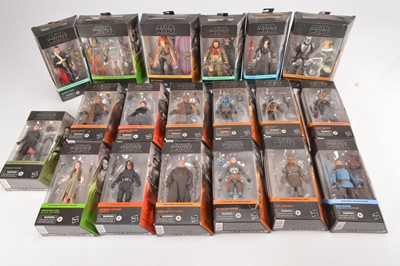 Lot 549 - Hasbro Star Wars The Black Series 6" Action Figures (19)