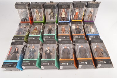 Lot 550 - Hasbro Star Wars The Black Series 6" Action Figures (18)