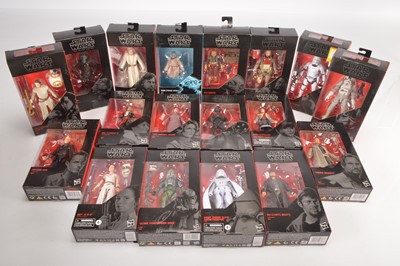 Lot 551 - Hasbro Star Wars The Black Series 6" Action Figures (18)