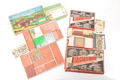 Lot 575 - Spears Brickplayer Kits 1 and 2 and unused Farm Kit (3)