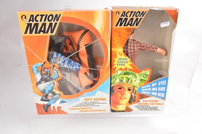 Lot 585 - Pair of Hasbro China boxed Action Man Figures (2)