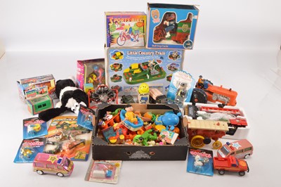 Lot 587 - Very large collection of mainly modern plastic toys some 1960's (55+)