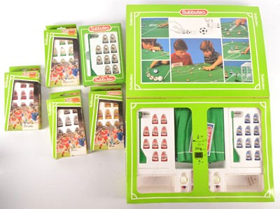 Lot 596 - Subbuteo set and five extra Teams (6)
