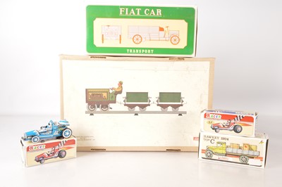 Lot 626 - Paya 0 Gauge clockwork Train Set and  Kovap and Chinese Tin Toys (5)