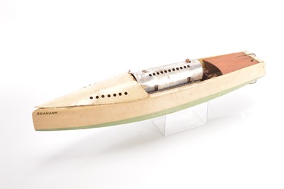 Lot 662 - A Bowman live Steam 'Seahawk'  Boat
