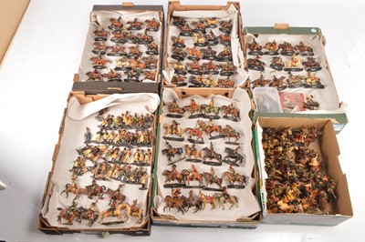Lot 686 - Very large collection of Del Prado mounted Napoleonic Figures (120) and Infantry (40)