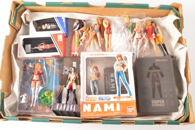 Lot 716 - Collection of Glamorous Lady mostly 16cm figures by Bandai Truescale CS Moore Studio and others (16 Figures)