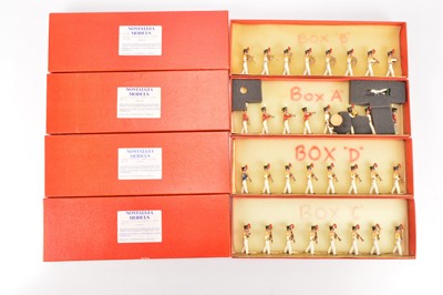 Lot 723 - Nostalgia Models set N373 Madras Artillery Band 1850 boxes A, B, C and D