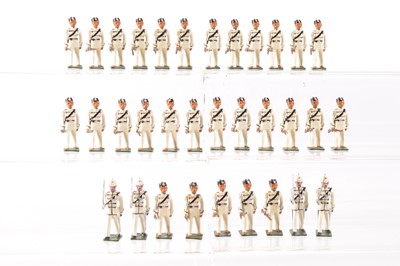 Lot 726 - Nostalgia Models 4 X set N64 Sarawak Rangers 1902 with one extra OR