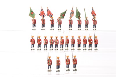 Lot 733 - Nostalgia Models 4 X set (of 6 pcs) N20 Ludhiana Sikhs Colour Party 1896