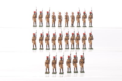 Lot 734 - Nostalgia Models 3 X set N101 British Central Africa Regiment 1900 with one extra OR and Officer
