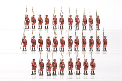 Lot 745 - Nostalgia Models set N92 (3 sets) Alwar Lancers India 1902 with eight extra ORs