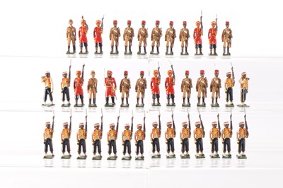 Lot 748 - Nostalgia Models various sets comprising set N141 (2 sets) the 1st West India Regiment 1874 with two extra ORs