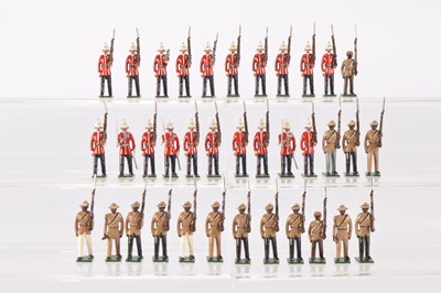 Lot 762 - Nostalgia Models various sets comprising set N156 (2 sets) Western Australia Infantry Q.V.D.J. 1897 with an extra officer and three extra ORs
