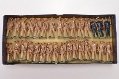 Lot 765 - Nostalgia Models sets N250 (3 sets) Los Carreteros del Rey Gibraltar 1910 with 4 extra ORs