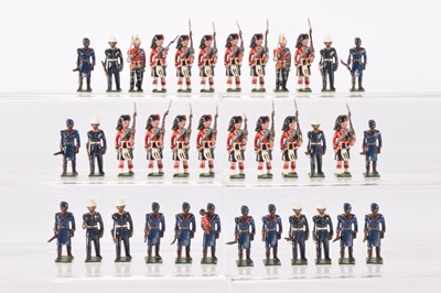 Lot 768 - Nostalgia Models various sets comprising N217 British New Guinea Armed Constabulary 1899 with four extra ORs