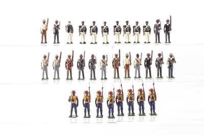 Lot 770 - Nostalgia Models various sets comprising set N132 Sierra Leone Royal Artillery Q.V.D.J. 1897