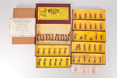 Lot 778 - Britains boxed New Metal Special Collectors Edition toy soldier sets comprising 12 pce set 5186 Welsh Guards