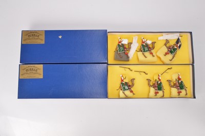 Lot 780 - Marlborough Military Models Durbar Series D47 and D 48 Camel Gunners, Jaipur
