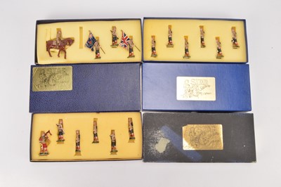 Lot 783 - Star Models white metal British Black Watch Colour Party Limited Edition set of 16 figures