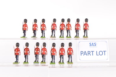 Lot 784 - 300+ Britains New Metal - Made in England with rubber busby - Scots Guards