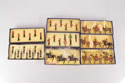 Lot 787 - Marlborough Military Models British Indian Army comprising mounted set D23 the 17th Bengal Lancers (1 officer and 8 troopers)