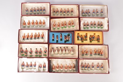 Lot 788 - Union Jacks 'New Meta' Toy Soldiers for the Connoisseur British Blenheim Period Infantry comprising various regiments (66)
