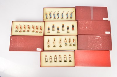 Lot 794 - Limited edition sets by VC Miniatures ? Comprising 7pce sets Greek Light Infantry
