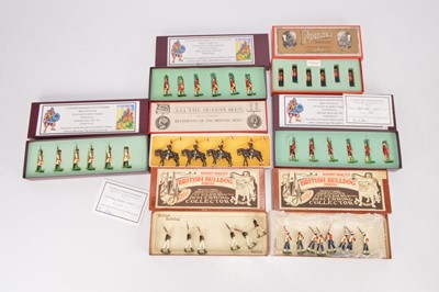 Lot 804 - New metal figures by British makers comprising British Bulldog 6pce Royal Naval Ratings - 3 loose arms
