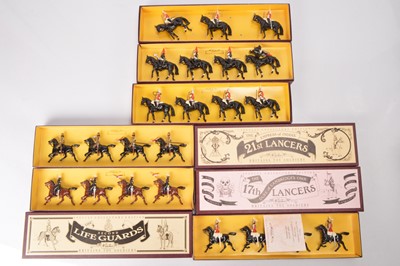 Lot 805 - Britains New Metal sets comprising 8806 The 17th Lancers