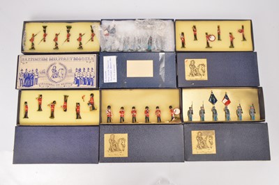Lot 809 - Blenheim Models 6pce boxed sets comprising Scots Guards Band (3 boxes, so 18 figures)