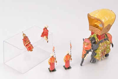 Lot 817 - Marlborough Military Models Durbar series D72 Shan Chief on State Elephant