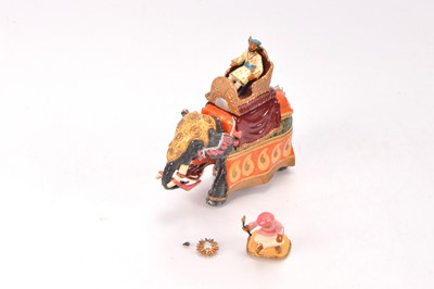 Lot 824 - Marlborough Military Models Durbar series D87 Maharaja of Chattapur on State Elephant