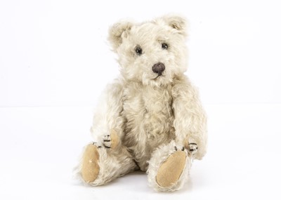 Lot 537 - A fine Josef Pitrmann Jopi white mohair Teddy Bear 1920s