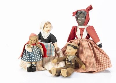 Lot 274 - A Lenci Mascot felt doll
