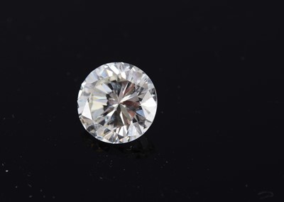 Lot 186 - An unmounted brilliant cut  1.40 cts diamond