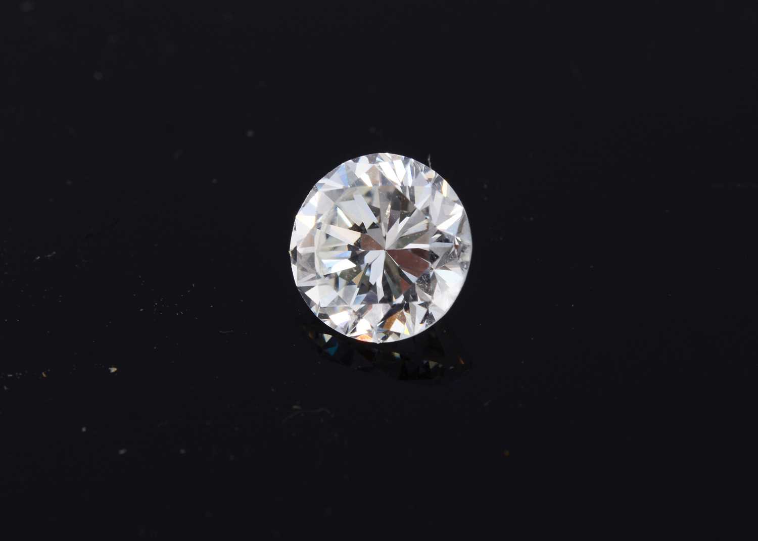 Lot 187 - An unmounted brilliant cut  0.98 cts diamond