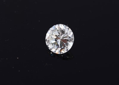Lot 187 - An unmounted brilliant cut  0.98 cts diamond